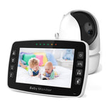 SM43A 4.3-inch Wireless Video Baby Monitor Night Vision Two-Way Intercom Surveillance Camera with Temperature Test