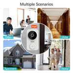 M8 Intelligent Home Wireless Remote Visual Doorbell Low Power Two-Way Audio HD Infrared Night Vision Tuya Doorbell