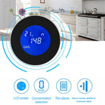 Tuya WiFi Smart APP Control Gas Leak Alarm Sensor CH4 / LPG / Natural Gas Leakage Detector