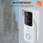 T32 Tuya APP 2.4G / 5G WiFi 1080P Video Viewer Doorbell Wireless Voice Intercom Security Door Bell