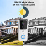 T32 Tuya APP 2.4G / 5G WiFi 1080P Video Viewer Doorbell Wireless Voice Intercom Security Door Bell