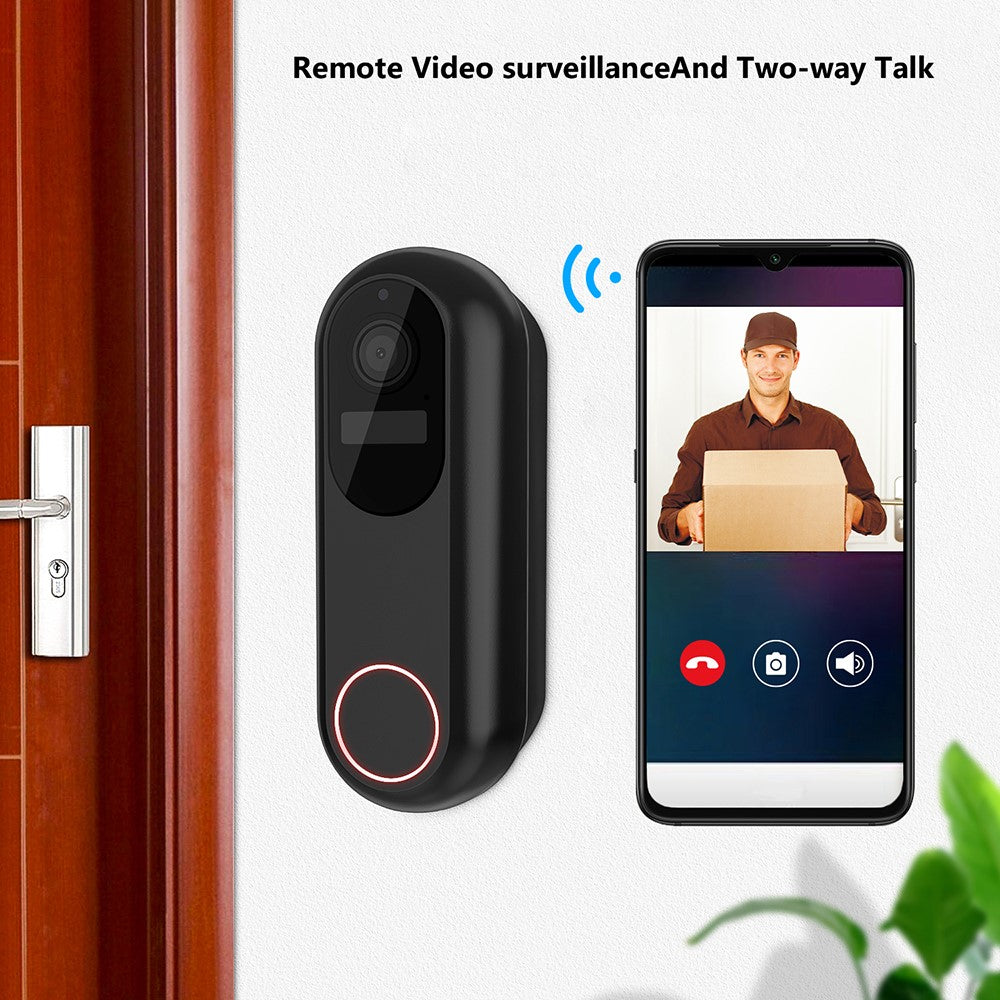 T31 Tuya WiFi Video Doorbell PIR Motion Sensor Wireless Remote Home Video Voice Intercom
