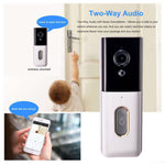T204 Tuya WiFi Wireless Smart Video Doorbell Infrared Night Vision HD Display Doorbell