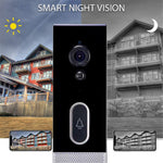 T205 Tuya Intelligent Low Power Wireless Visual Doorbell PIR Motion Detection Two-Way Talk 2.4GHz WiFi Doorbell
