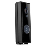 T206 Tuya Smart Cat Eye Visual Doorbell 2.4GHz WiFi Battery Powered Doorbell Support PIR Motion Detection, Day / Night Mode
