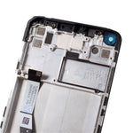 LCD-skærm og digitizer-enhed + rammedel (uden logo) til Xiaomi Redmi Note 9/Redmi 10X 4G