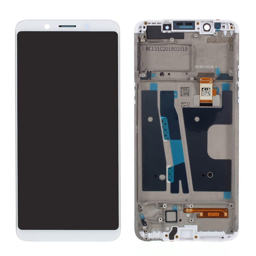 Assembly LCD Screen and Digitizer Assembly + Frame Spare Part for OPPO A73 / F5 Youth