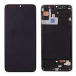 LCD Screen and Digitizer Assembly + Frame Replacement (Without Logo) (TFT Edition, without Fingerprint Function) for Samsung Galaxy A30s SM-A307