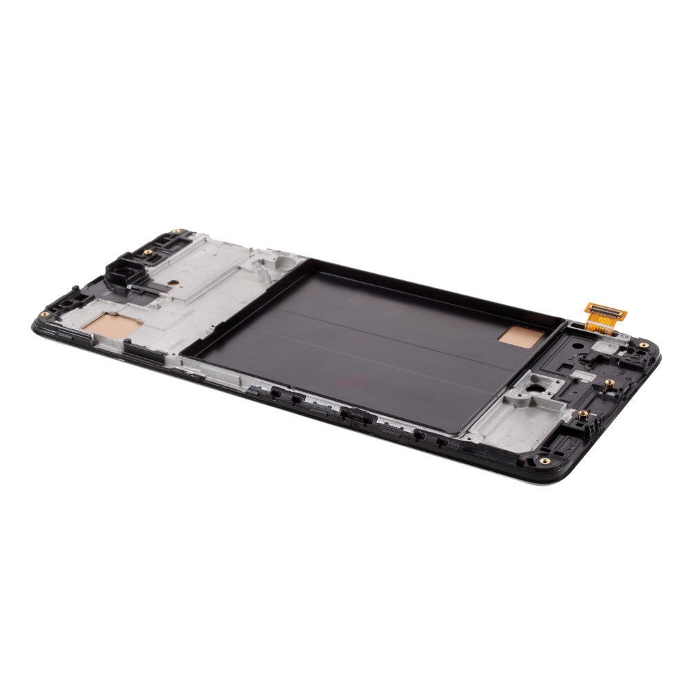 Til Samsung Galaxy A51 4G SM-A515 Grade C LCD-skærm og Digitizer-samling + Ramme (TFT Edition, uden fingeraftryk) (uden logo)