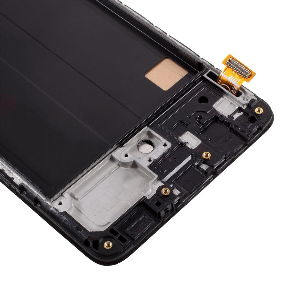 Til Samsung Galaxy A51 4G SM-A515 Grade C LCD-skærm og Digitizer-samling + Ramme (TFT Edition, uden fingeraftryk) (uden logo)
