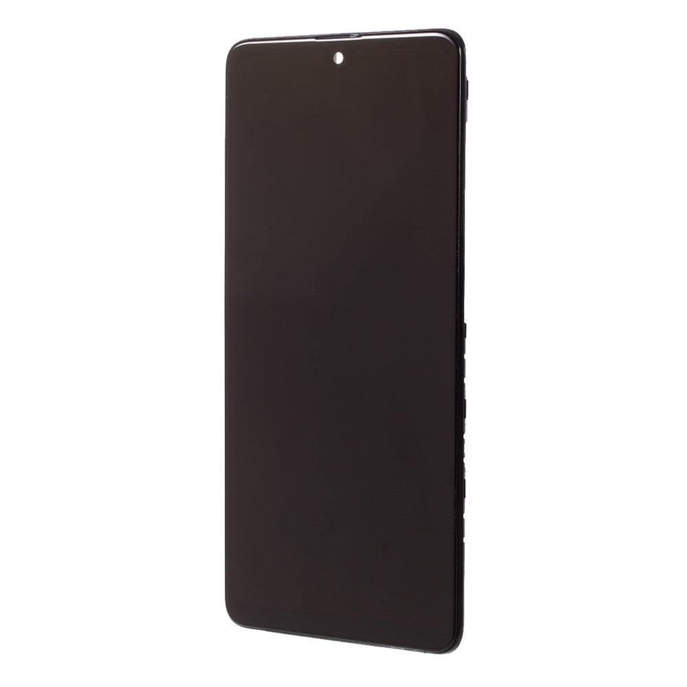 Til Samsung Galaxy A51 4G SM-A515 Grade C LCD-skærm og Digitizer-samling + Ramme (TFT Edition, uden fingeraftryk) (uden logo)