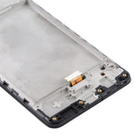 OEM LCD-skærm og Digitizer Samling + Ramme Reparationsdel (Uden Logo) til Samsung Galaxy A21s SM-A217