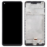Grade C LCD Screen and Digitizer Assembly + Frame Repair Part (without Logo) for Samsung Galaxy A21s SM-A217