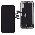 Grad C OLED-skærm og digitizer-enhed reservedel (GX-OLED udførelse/hård skærm) (uden logo) til iPhone X