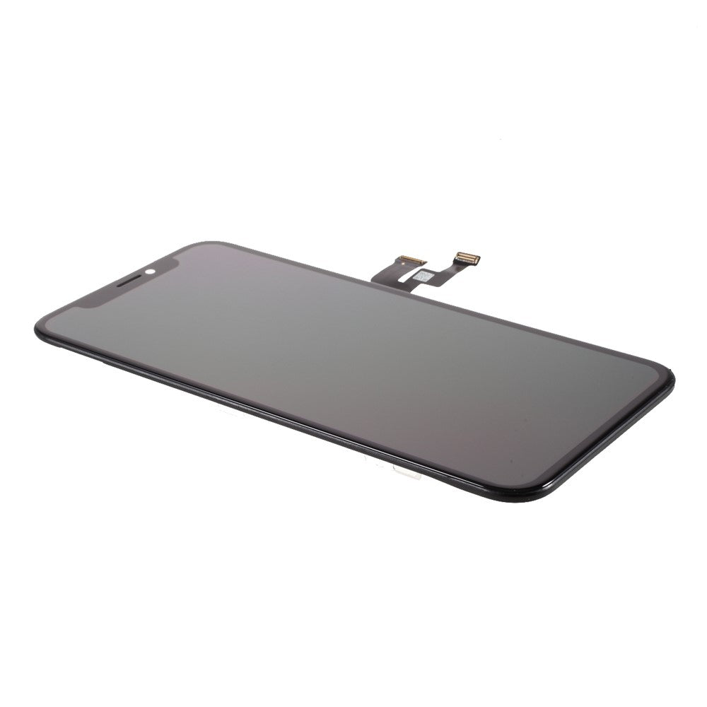 Grad C OLED-skærm og digitizer-enhed reservedel (GX-OLED udførelse/hård skærm) (uden logo) til iPhone X