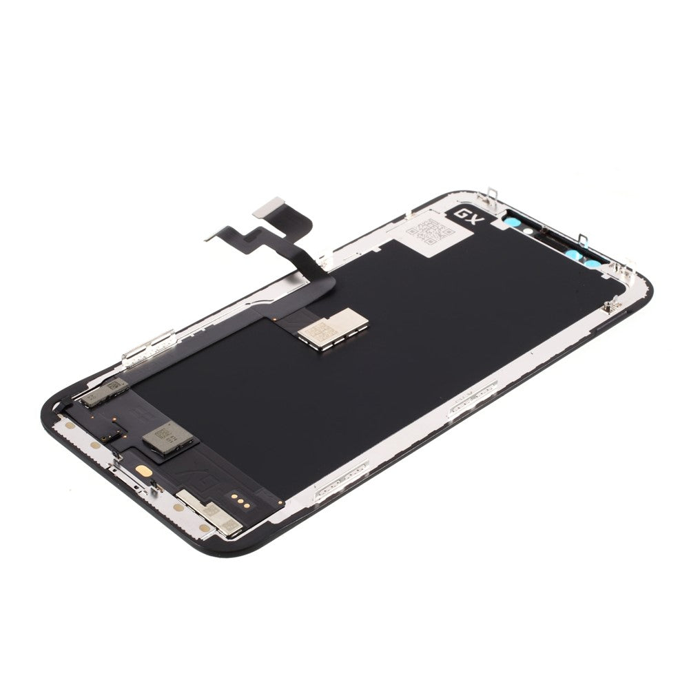 Grad C OLED-skærm og digitizer-enhed reservedel (GX-OLED udførelse/hård skærm) (uden logo) til iPhone X