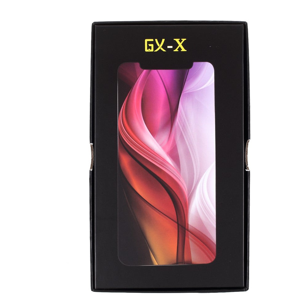 Grad C OLED-skærm og digitizer-enhed reservedel (GX-OLED udførelse/hård skærm) (uden logo) til iPhone X
