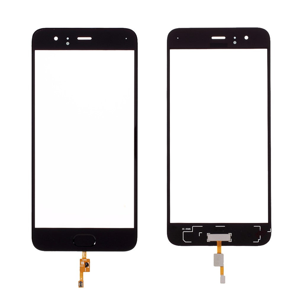 Digitizer Touch Screen Glass Replacement with Fingerprint Button Flex Cable for Xiaomi Mi 6