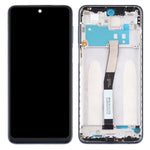 LCD-skærm og digitizer-enhed + ramme reparationsdel til Xiaomi Redmi Note 9S / Note 9 Pro