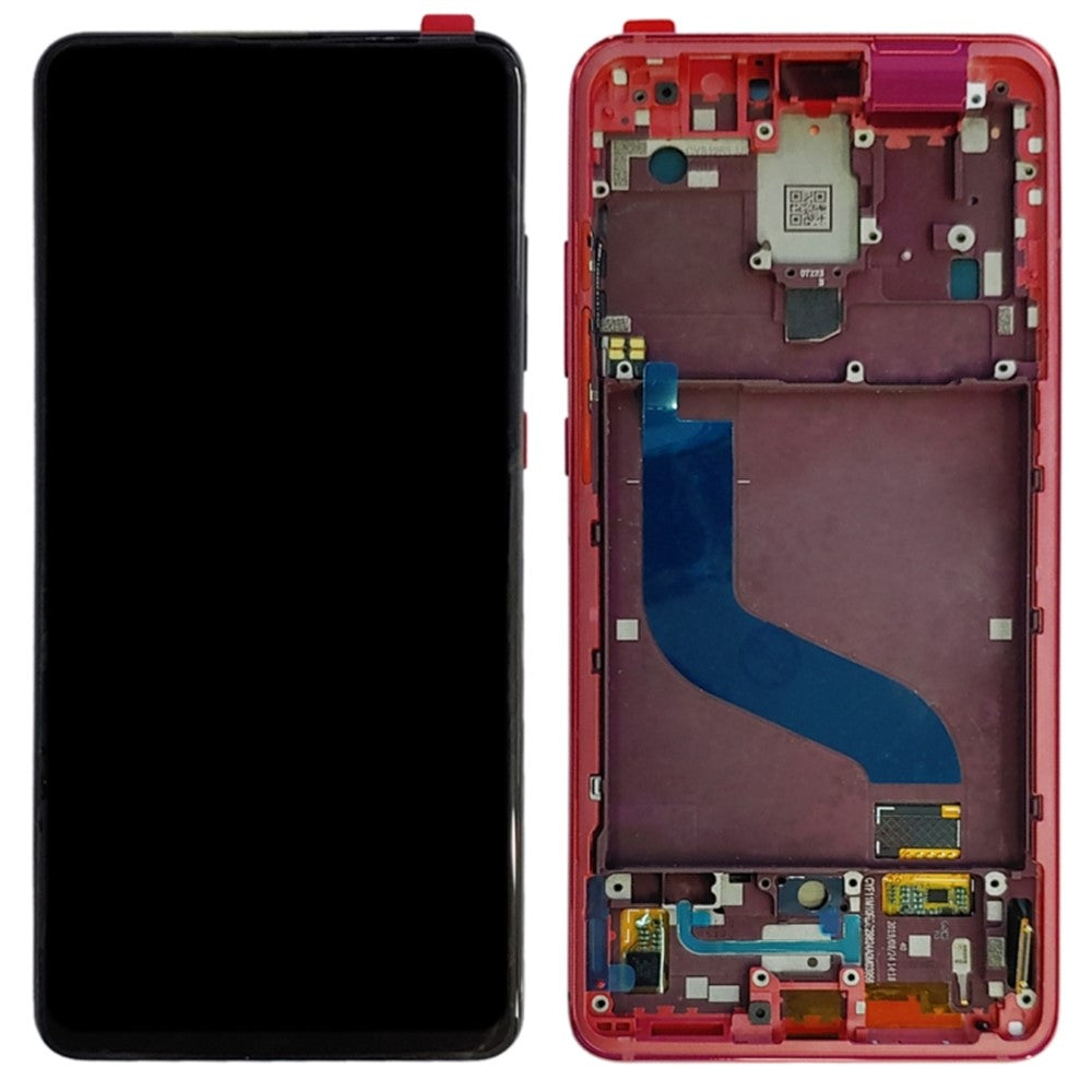 LCD-skærm Udskiftning Touch-display Digitizer-samling + Ramme til Xiaomi Mi 9T / 9T Pro / Redmi K20 / K20 Pro