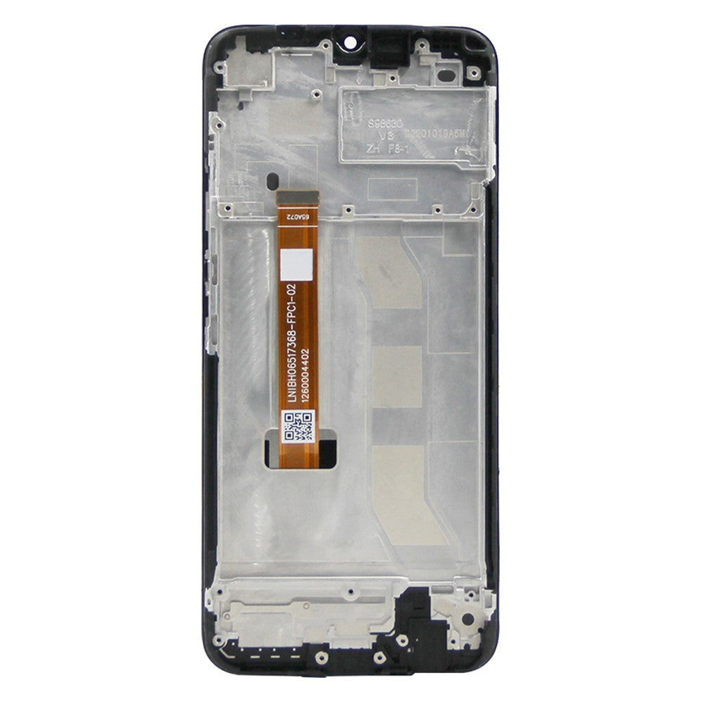 Samling LCD-skærm og Digitizer-samling + Ramme Reservedel til Realme C11 RMX2185