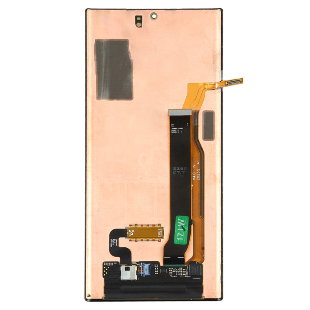 Grade B telefonudskiftning AMOLED skærm og digitizer samledel til Samsung Galaxy Note20 Ultra N985 / Note20 Ultra 5G N986 (uden logo)