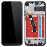 Grade C LCD Screen and Digitizer Assembly + Frame Replacement Part (without Logo) for Huawei P40 lite E / Y7p (2020)