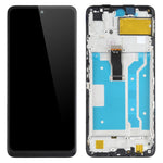 Grade C LCD Screen and Digitizer Assembly + Frame Replacement Part (without Logo) for Huawei P smart 2021 / Y7a