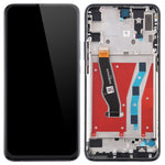 OEM Grade S LCD-skærm og digitizer-enhed + rammeudskiftningsdel (uden logo) til Huawei P Smart Z / Y9 Prime 2019