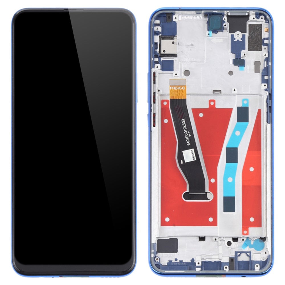 OEM Grade S LCD-skærm og digitizer-enhed + rammeudskiftningsdel (uden logo) til Huawei P Smart Z / Y9 Prime 2019