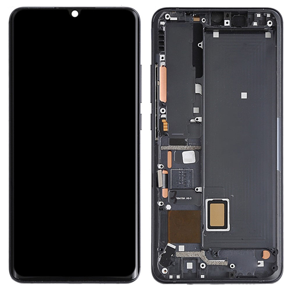 For Xiaomi Mi Note 10/CC9 Pro/Note 10 Pro Grade S OEM AMOLED Screen and Digitizer Assembly + Frame Replace Part (without Logo) (Visionox Version)