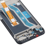 For Realme C25Y Grade B LCD Screen and Digitizer Assembly + Frame Replace Part (without Logo)