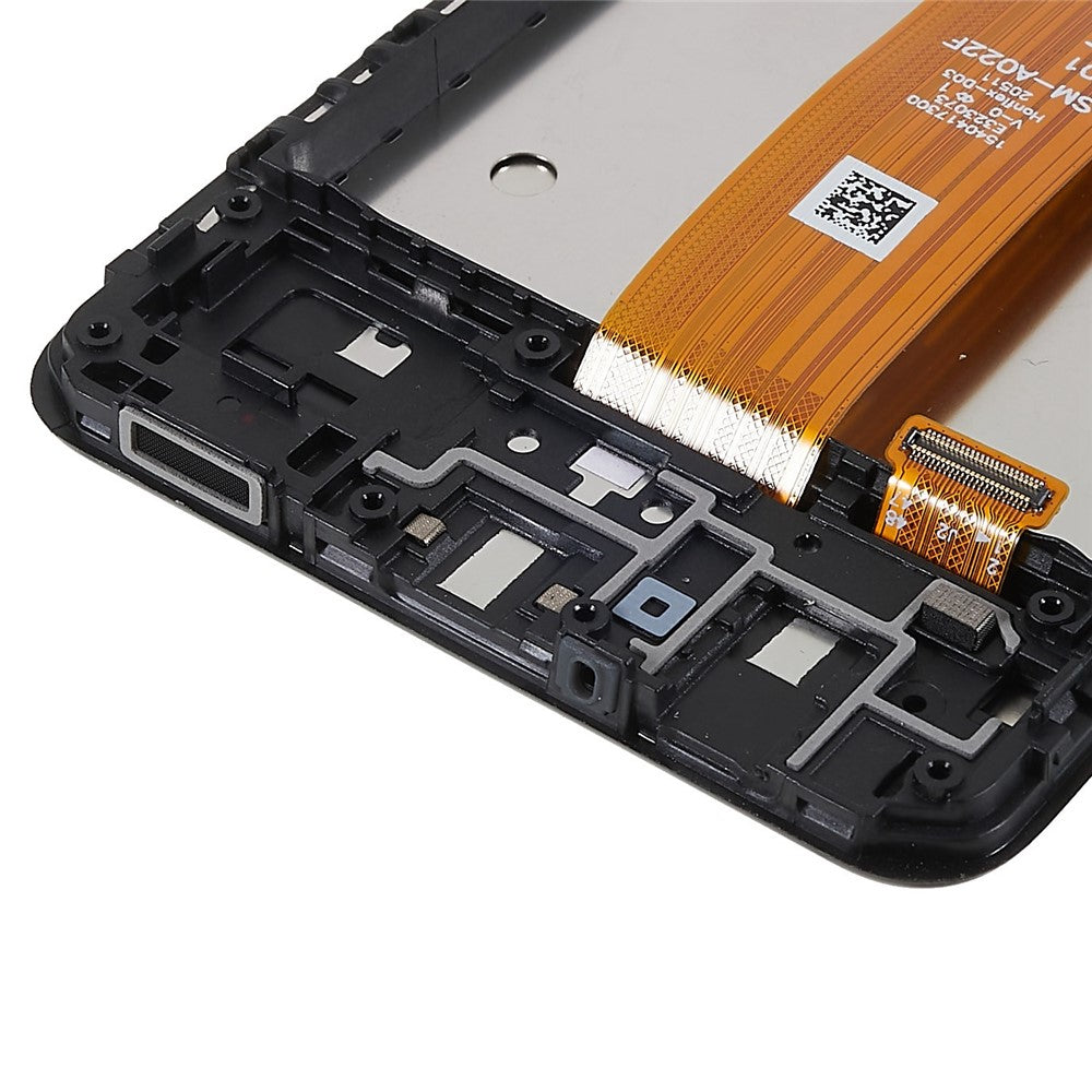For Samsung Galaxy A02 A022 Grade C LCD Screen and Digitizer Assembly + Frame Replacement Part (without Logo)
