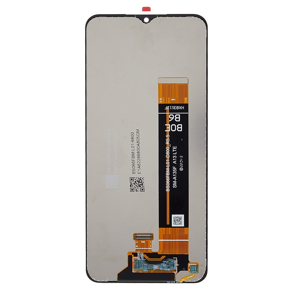 Til Samsung Galaxy A13 4G A135 Udskiftningstilbehør Grade S OEM LCD-skærm og digitizer-enhed (uden logo)