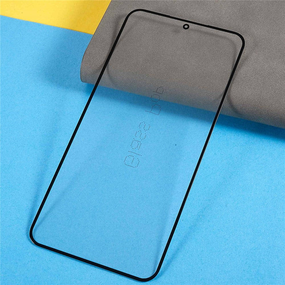 For Samsung Galaxy S22+ 5G S906 Grade C Screen Glass Lens + OCA Adhesive Replacement (without Logo)