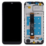 For Huawei Y5 (2019) Klasse C LCD-skærm og digitizer-enhed + ramme telefonudskiftningsdel (uden logo)