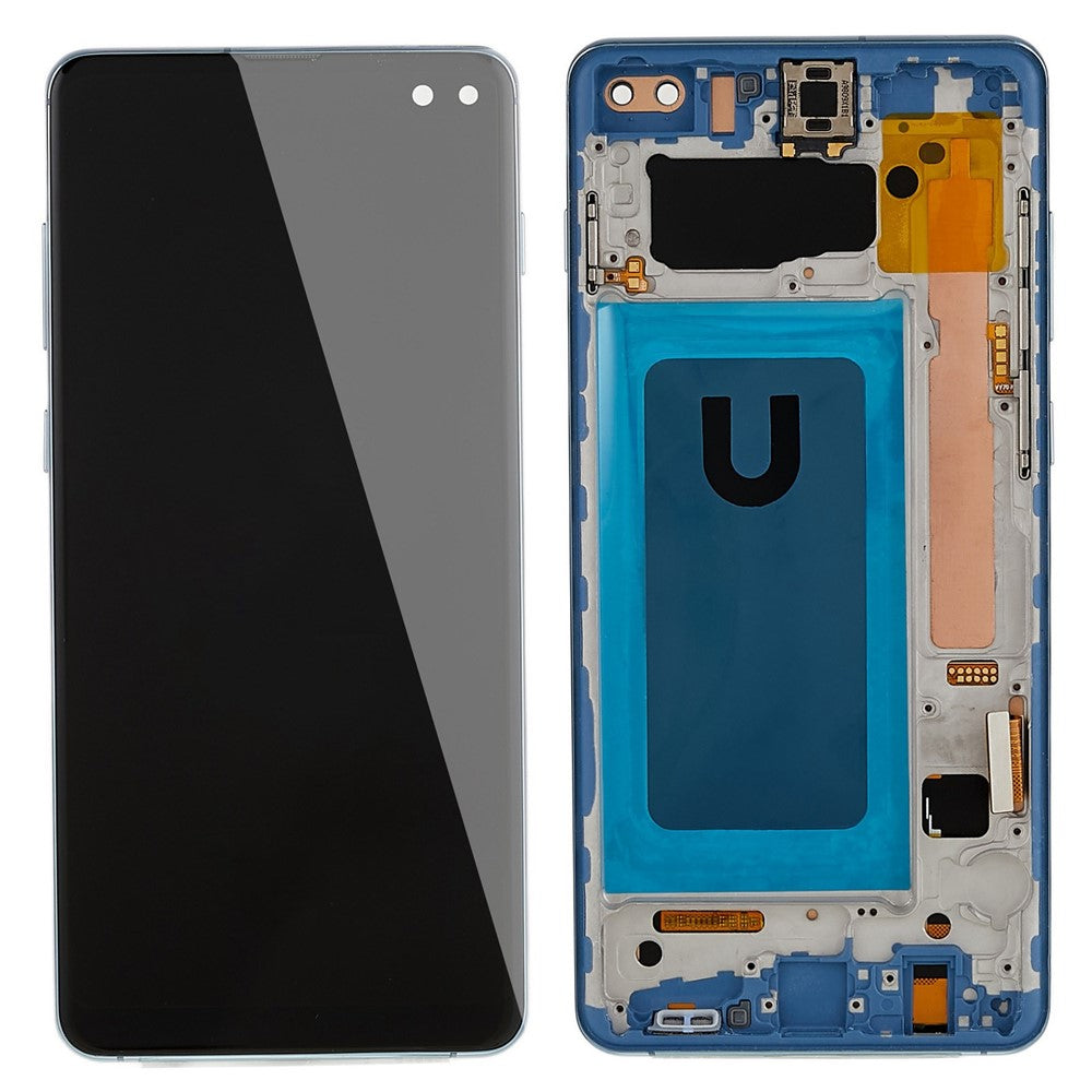 For Samsung Galaxy S10 Plus G975 LCD Screen and Digitizer Assembly + Frame Replacement Part (TFT Technology) (Grade C, without Logo)