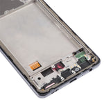 Til Samsung Galaxy A72 4G A725 LCD-skærm og digitizer-enhed i klasse C + ramme (In-Cell udførelse) (understøtter ikke fingeraftryksscanner under skærmen) (uden logo)