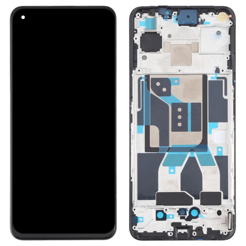 Grade A OEM Skærm (AMOLED) med Digitizer og Ramme – Reservedel til Realme GT 5G