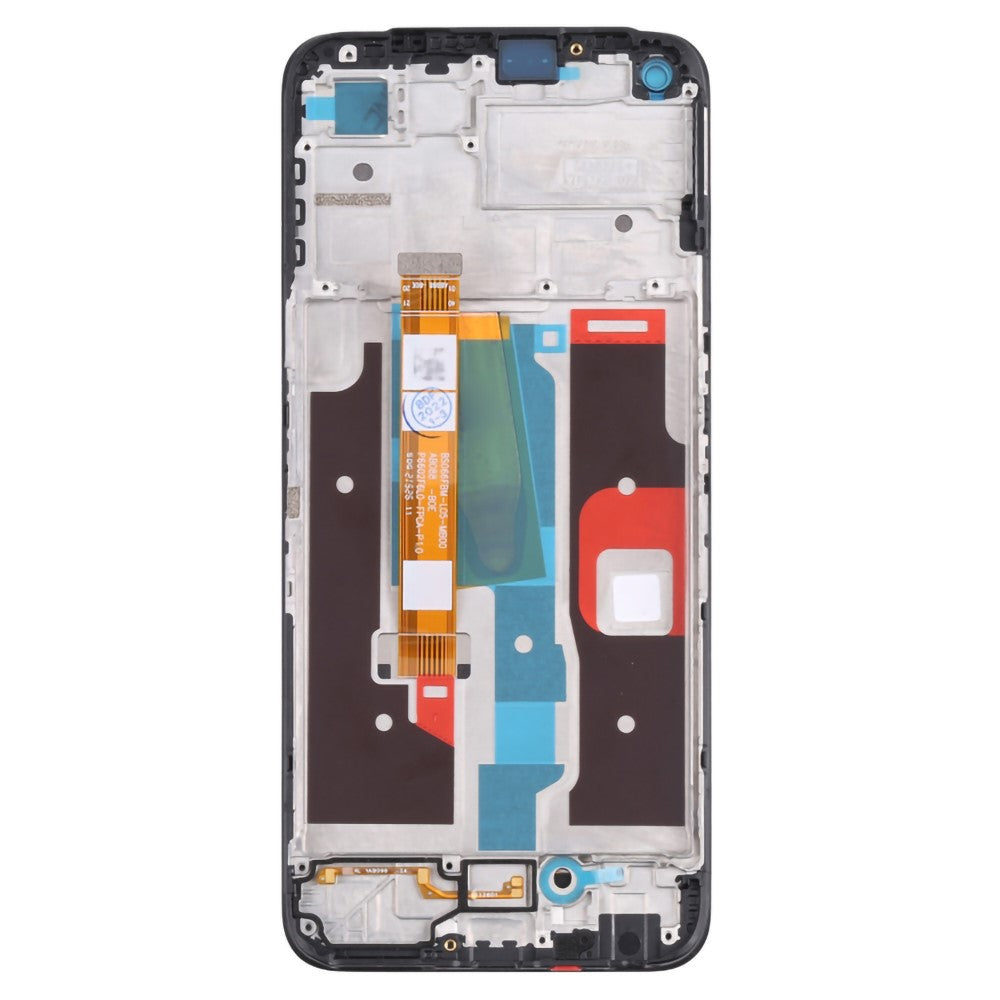 For Realme 8i / Narzo 50 4G Grade B LCD Screen and Digitizer Assembly + Frame Replacement Part (Without Logo)