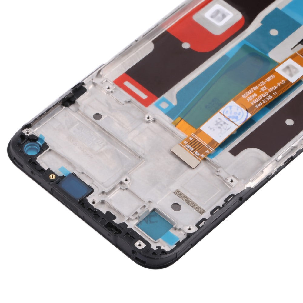 For Realme 8i / Narzo 50 4G Grade S OEM LCD Screen and Digitizer Assembly + Frame Repair Part (Without Logo)
