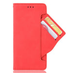 For iPhone 14 Pro 6.1 inch Multiple Card Slots Stand Cell Phone Case Anti-dust PU Leather Cover Wallet