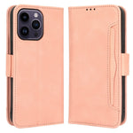 For iPhone 14 Pro 6.1 inch Multiple Card Slots Stand Cell Phone Case Anti-dust PU Leather Cover Wallet