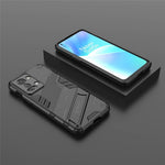 For OnePlus Nord 2T 5G Hard PC Soft TPU Hybrid Cover Kickstand Shockproof Protective Phone Case