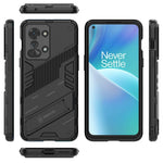For OnePlus Nord 2T 5G Hard PC Soft TPU Hybrid Cover Kickstand Shockproof Protective Phone Case