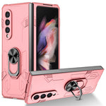 For Samsung Galaxy Z Fold4 5G Folding Phone Case PC+TPU Anti-scratch Kickstand Design Slim Protective Cover
