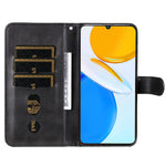 For Honor X7/Play 30 Plus 5G Pung Telefoncover PU Læder Lynlås Lomme Flip Stand Design Magnetisk Lukning Cover