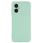 For Xiaomi Poco M4 5G Precise Cutouts Phone Case Anti-drop Slim Soft Liquid Silicone Cellphone Cover with Strap
