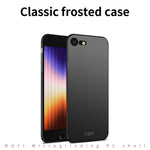 MOFI JK PC Series-1 Shield for iPhone 7/8 4.7inch/SE (2020)/(2022) Matte Hard PC Phone Case Camera Protection Anti-fall Phone Cover with Strap