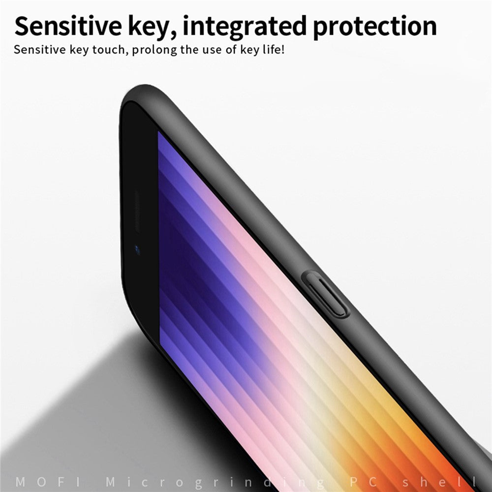 MOFI JK PC Series-1 Shield for iPhone 7/8 4.7inch/SE (2020)/(2022) Matte Hard PC Phone Case Camera Protection Anti-fall Phone Cover with Strap